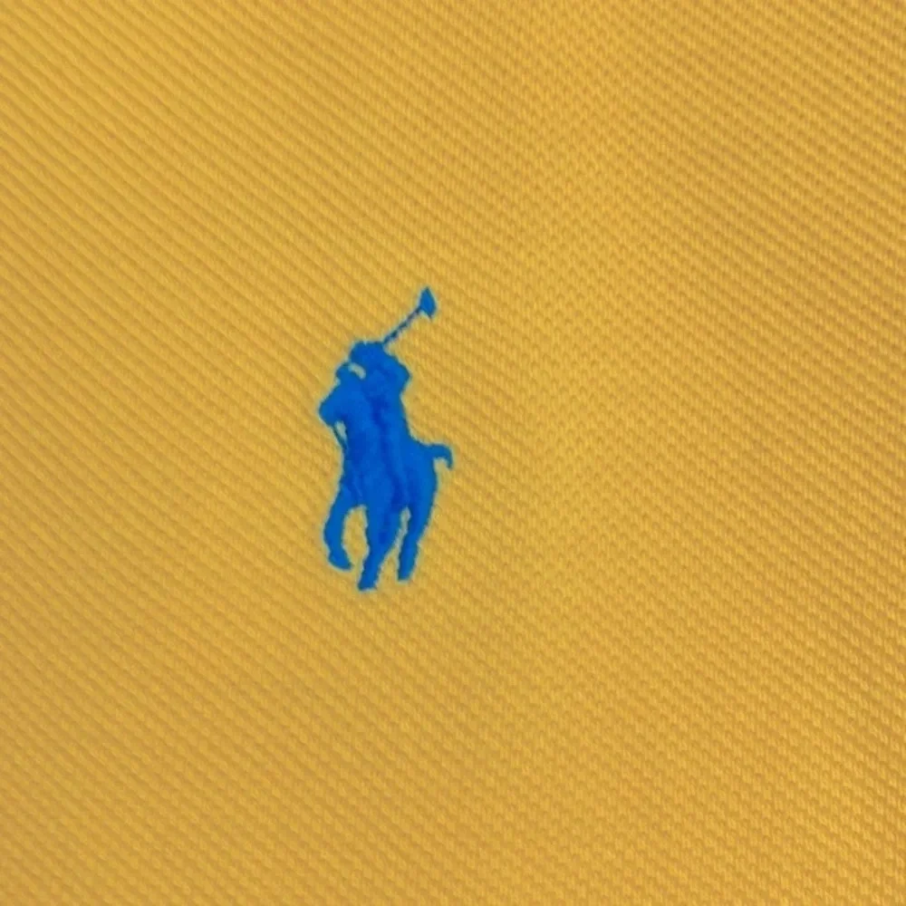 The Iconic Mesh Polo Ralph Lauren NWT Shirt Yellow Size XL 18/20